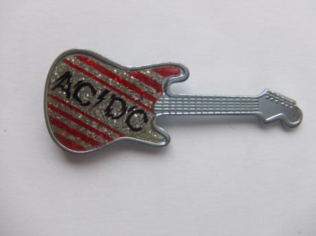 AC DC Australische hardrockband gitaarspeld